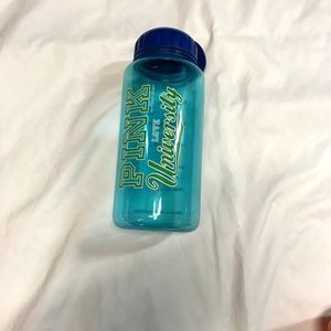 Victoria's Secret PINK University Water Bottle 32 Oz Blue & Green